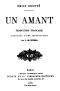 [Gutenberg 63193] • Un amant